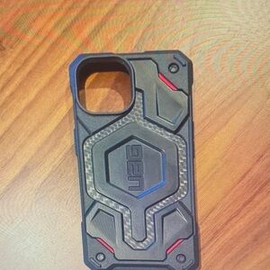 Ag Adriano Goldschmied Black Case with Red Highlights